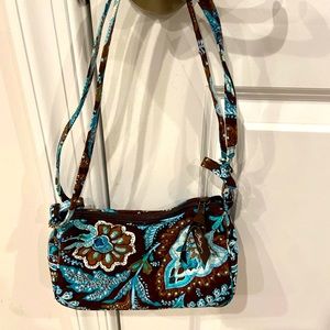 Vera Bradley Shoulder Bag in Java Blue